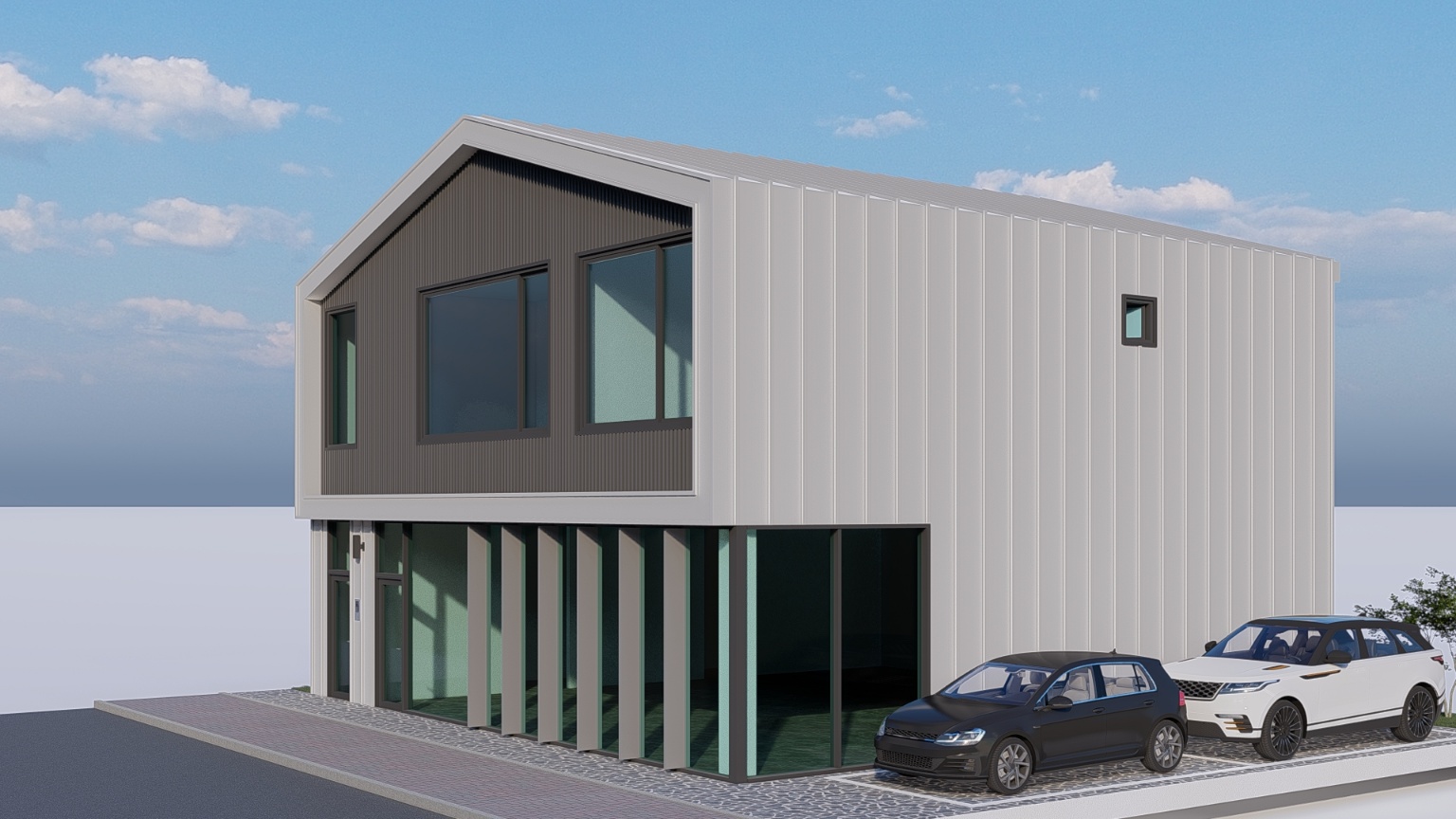 안녕동 2층 84평 근생건물 1층 상가, 2층 주택/설계도면포함 골조세트 4500만원시공비별도