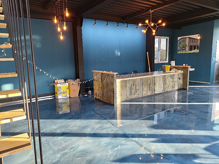 H빔상가,카페 인테리어